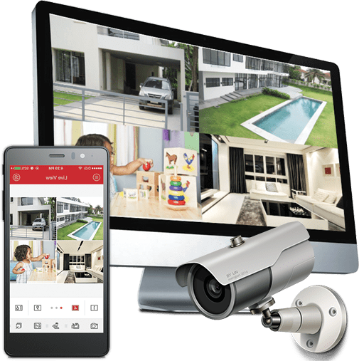 Установка, монтаж камер видеонаблюдения в Черноголовке